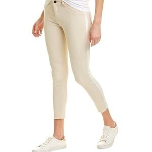 DL1961 Florence Cropped Skinny Instasculpt Mid-Rise Jeans Ivory NWT Women’s 26